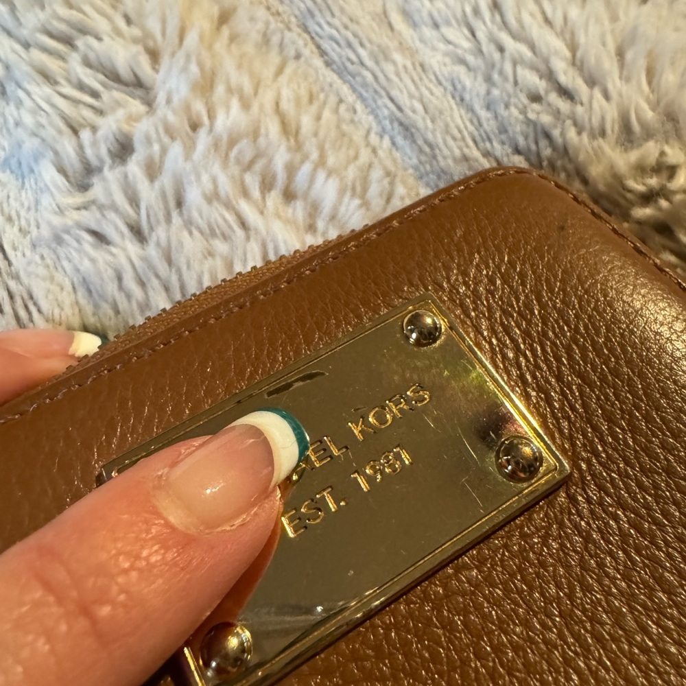 Michael Kors Brown Leather Wallet - Picture 6 of 7
